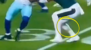 Zoomed-In Slow-Motion Video Shows Eagles Player's Leg Blowing Up In Horrific Fashion During Season Opener vs. Cowboys [VIDEO]