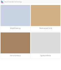 Breathtaking Restrained Gold Almond Roca Spatial White Sherwin Williams Color Palette Sherwin Williams Colors Paint Color Palettes