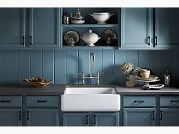 kitchen sink w/ tall apron k 6487