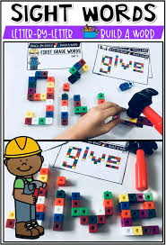 Snap Cube Sight Word Activities Snap Cubes Snap Cubes Activities Sight Words