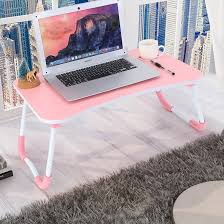 Small desks for children are designed to inspire creativity and help with homework, while storage desks with drawers make organizing a breeze. Inbox Zero Laptop Stand Foldable Bed Table Portable Lap Desk Laptop Bed Tray Table With Storage Drawer And Cup Holder Lap Tray Table Notebook Stand Reading Desk Breakfast Tray For Bed Couch