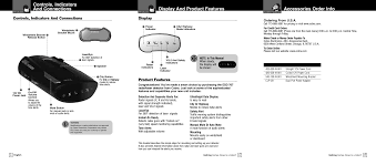 • detects and provides separate alerts for. Esr700 Radar Detector User Manual 7000 Body Cobra Electronics