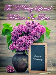 Birthday Greetings For Mother In Law Chalkboard Message Happy Birthday Card For Mother In Law Birthday Greeting Cards By Davia Birthday Cards For Mother Birthday Message For Mother Happy Birthday Greetings Friends