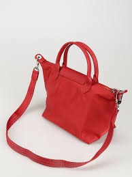 En très bon état (presque neuf). Longchamp Le Pliage Neo Red Nylon Hand Bag Totes Bags 1512578545