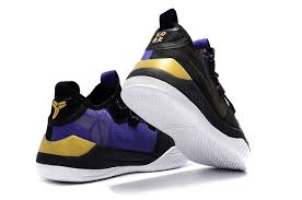 To bring exceptional support to the kobe a.d., he was inspired by theme park animatronics, pushing to have performance features found subtly beneath the surface. Nike Kobe Ad Black Metallic Gold Purple On Sale The Sole Line