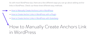 Link to anchor on another page. How To Create Anchor Links In Wordpress 4 Easy Methods