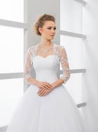 Lace 3 4 Sleeve Bridal Shrug Lace Bolero Wedding Bolero Jacket In Ivory Or White Bridal Shrug Lace Bolero Wedding Bridal Bolero