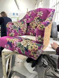 Our range of pink armchairs covers a broad spectrum of pink hues, from pale rose to stunning cerise. Joules On Twitter Our Special Guests Are Now Upholstering Their Own Bespoke Joules Armchair At The Dfs Design Studio In Derbyshire Joulesxdfs Https T Co Fi0lgioybk