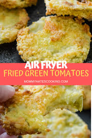 Gluten Free Air Fryer Fried Green Tomatoes Recipe Fried Green Tomatoes Recipe Green Tomato Recipes Fried Green Tomatoes