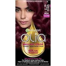 Garnier Olia Oil Powered Permanent Hair Color 4 62 Dark Garnet Red At Walmart Com Olia Hair Color Garnier Olia Permanent Hair Color
