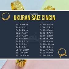 Takda sapa nak bagi free cincin bentuk crown macam kat atas tu ke ? Nak Tahu Saiz Cincin Korang Kedai Emas Faidh Sk Facebook