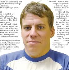 Push for the podium Kings County para-athletes Brown, Bambrick have sights  set