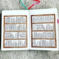 55 Creative Book And Reading Trackers For Your Bullet Journal Bullet Journal Books Bullet Journal Book List Bullet Journal Mood Tracker Ideas
