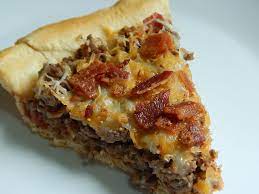 Bacon Cheeseburger Pie Drizzle Me Skinny Recipe Food Recipes Cheeseburger Pie