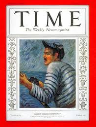 TIME Magazine Cover: Ernest Hemingway - Oct. 18, 1937 - Ernest Hemingway -  Writers - Books