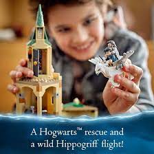 LEGO Harry Potter Hogwarts Courtyard: Sirius's Rescue 76401 Castle Tower  Toy, Collectible Set with Buckbeak Hippogriff Figure and Prison Cell,  Building Sets - Amazon Canada