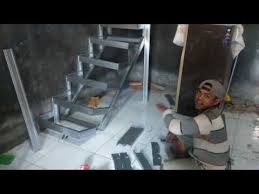 Cara membuat tangga lipat dari besi holo, cara membuat tangga lipat dari pipa besi, cara membuat tangga rumah dari baja ringan, cara cara membuat desain tangga untuk rumah kecil homify co id cara bikin tangga lipat, denko tangga aluminium teleskopik lipat tlb9 5 6 meter. Proses Pembuatan Tangga Lantai Dua Menggunakan Baja Ringan Untuk Low Budget Dengan Hasil Istimewa Youtube Lantai Tangga Baja