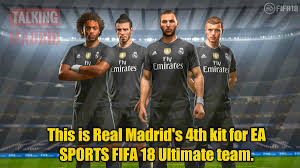 Real madrid's third jersey is inspired by the city's art: Real Madrid S 4th Kit For Fifa 18 Ultimate Team Talking Madrid Realmadrid