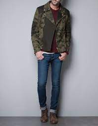 Camouflage Biker Jacket Camo Jacket The One That Got Away