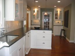 Brightwood Pendants From Rejuvenation Over Short Peninsula Country Kitchen Renovation Modern Country Kitchens Lexington Home
