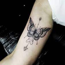 Innere Bizeps Tatowierungen Bizeps Innere Tatowierungen Bicep Tattoo Inner Bicep Tattoo Butterfly Tattoos For Women