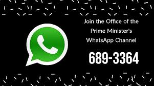 Whatsapp prime is the application which cannot be installed with your original whatsapp. Keith Rowley On Twitter Reminder For All The Latest News And Updates From The Office Of The Prime Minister Just Message Hello Via Whatsapp To Our Number For Instructions Https T Co Nchglpz7by