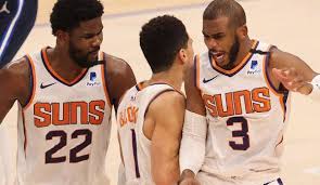 We offer exclusive suns merchandise like phoenix suns jerseys, suns clothing and collectibles that are perfect for welcome to your top resource for officially licensed phoenix suns basketball gear. Nba Phoenix Suns Mit Wechselhaftem Saisonstart Mit Chris Paul Und Devin Booker Wann Macht Es Klick