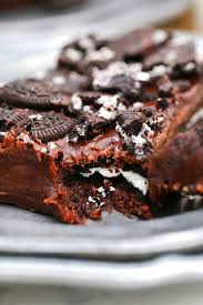 Oreo Brownies Rezept In 2020 Brownie Recipes Oreo Brownies Recipe Chocolate Cheesecake Bites