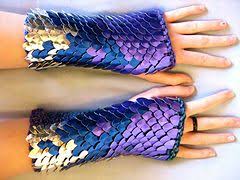 The yarn is made of soft acrylic yarn, and each scale in individually knitted into place so they will not fall out. Knitted Scale Mail Gloves Gloves Pattern Crochet Gloves Pattern Knitting Patterns