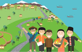 Gambar animasi banjir kekeringan dan limbah.kebutuhan akan lahan untuk permukiman maupun kegiatan perekonomian akan semakin meningkat sehingga terjadi perubahan tataguna lahan yang mengakibatkan peningkatan aliran permukaan dan debit puncak banjir. Tata Kelola Pembangunan Desa Di Era Digital Sorogan