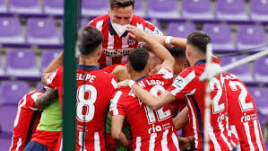 22 de mayo de 2021. El Atletico De Madrid Se Proclama Campeon De Liga Con Una Victoria En Valladolid