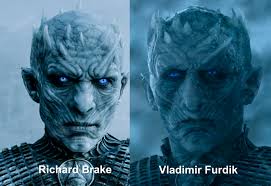 Night King Comparison Richard Brake And Vladimir Furdik Night King Vladimir Furdik White Walker