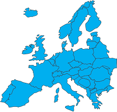 Jugendherbergen europa auf der ganzen erde. Europakarte Ohne Beschriftung Zum Lernen Ungarn Karte