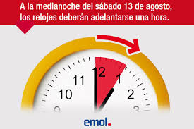 La ley 8.777 estableció que el nuevo cambio horario (de invierno) empezara en chile continental a contar del primer sábado del mes de abril de 2021 y que se extendiera hasta las 00:00 horas del primer sábado del mes de septiembre 2021, donde los relojes se atrasarán en 60 minutos. Cambio De Hora Como Evitar Problemas Con Telefonos Y Otros Equipos Electronicos Emol Com