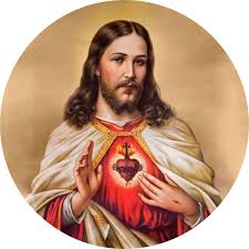 Painel de Lona Redondo Sagrado Coração de Jesus