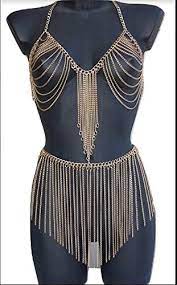 The pepper all you bra is the most flattering bra for size aa, a, and b cups. Amazon Com Gold Chain Bra Set Chain Dress Mini Silver Skirt Bra Festival Jewelry Body Jewelry Gypsy Waist Chain Black Friday Handmade Products