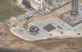 With this new section attached, the launch. Rgv Aerial Photography On Twitter Launch Pad B 11 07 2200ft Msl Spacex Bocachica