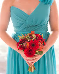 These substantial flowers last about two weeks after cutting and easily stand up to the tousling every wedding bouquet receives. Red Bouquets A To Zinnias Weblog
