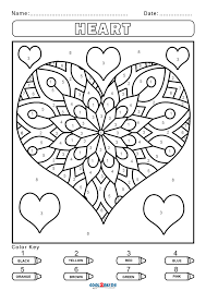 Our free coloring pages for adults and kids, range from star wars to mickey mouse. Free Color By Number Worksheets Cool2bkids