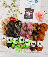 Get ewe ewe baa baa bulky yarn for this project Do Ewe Knit Whatever Sweater Kits Today Pattern By Facebook