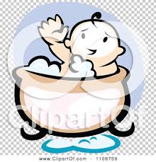 Baby bath illustrations and clip art 193 baby bath royalty free. Royalty Free Rf Baby Bath Clipart Illustrations Vector Graphics 1
