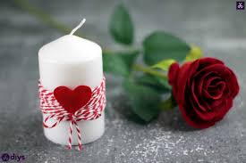 Bricolages pour enfants à l'occasion de la saint valentin mais aussi tout simplement des coeurs et de la tendresse pour dire je t'aime. Bougie Bricolage Facile Pour La Saint Valentin Housekeeping Magazine Idees Decoration Inspiration Astuces Tendances