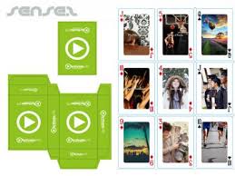 Add text, graphics, and color to some or all of your custom playing cards. Promotional Custom Playing Cards Sense2 Australia