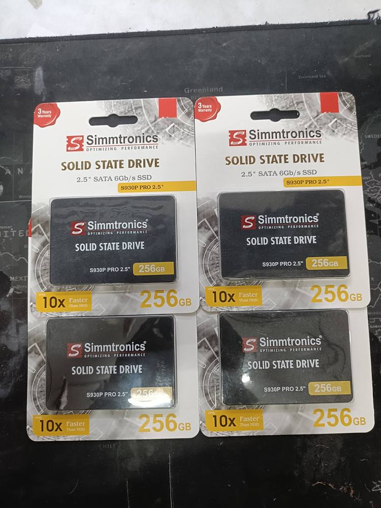 Simmtronics 256GB SSD SATA 2.5 Inch Internal Solid State D product image