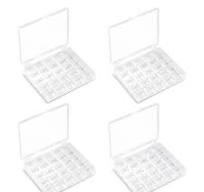 Amazon.com: Opret 25 Slots Bobbin Organizer, Transparent ...