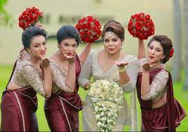 Dressed By Dhanushka Kumar Bridal Wedding Dresses Bridesmaid Saree Wedding Bridesmaids