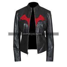 Ruby Rose Batwoman Costume Leather Jacket Leather Jacket Batwoman Costume Jackets