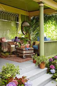 Must See Front Porch Ideas Featuring Flea Market Finds Front Porch Decorating Patio Porch Decorating