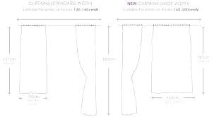 curtain length chart aestheticoiseau co