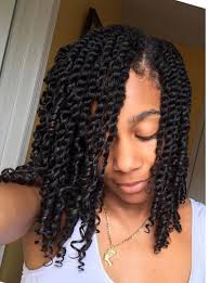 The hair is natural and beautiful with a gorgeous twisted look at the front. Twists Naturalhair Natural Hair Twists Natural Hair Styles Twist Hairstyles